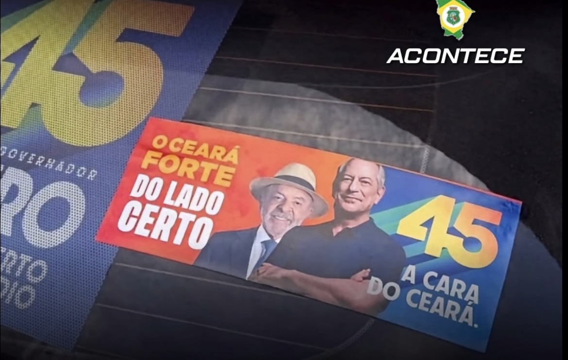 NÃO EXISTE VOTO OBRIGADO "EU VOTO LULA E CIRO" ELEITORES FAZEM ADESIVO DE APOIO A LULA PARA PRESIDENTE E CIRO PARA GOVERNADOR DO CEARÁ